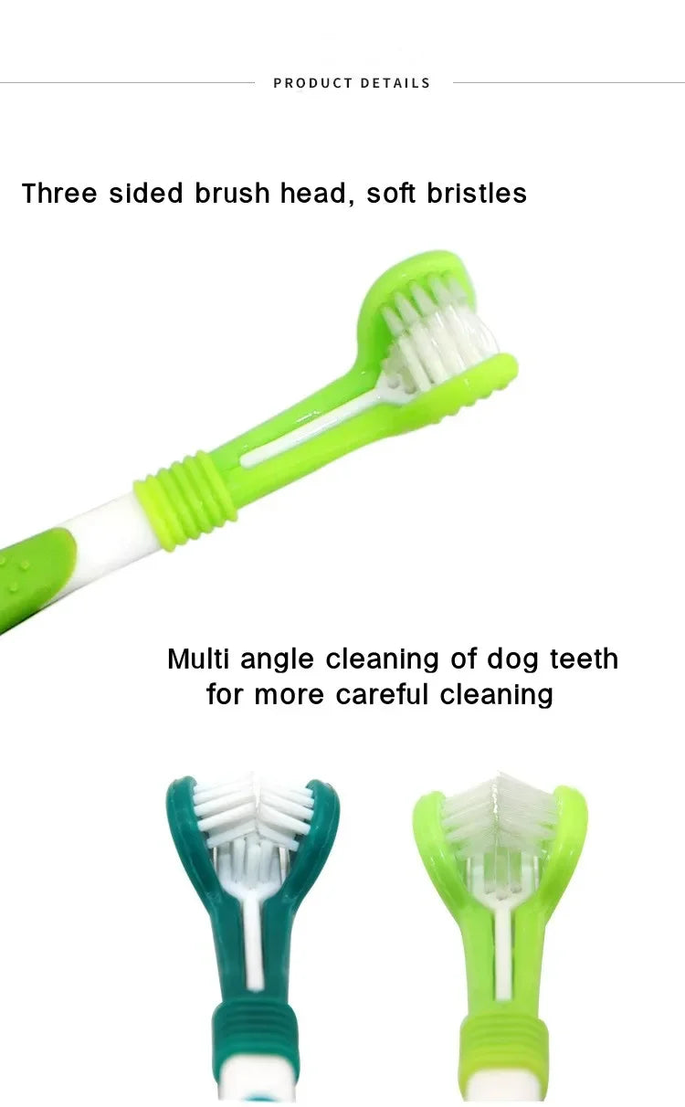 3-Sided Dog Toothbrush