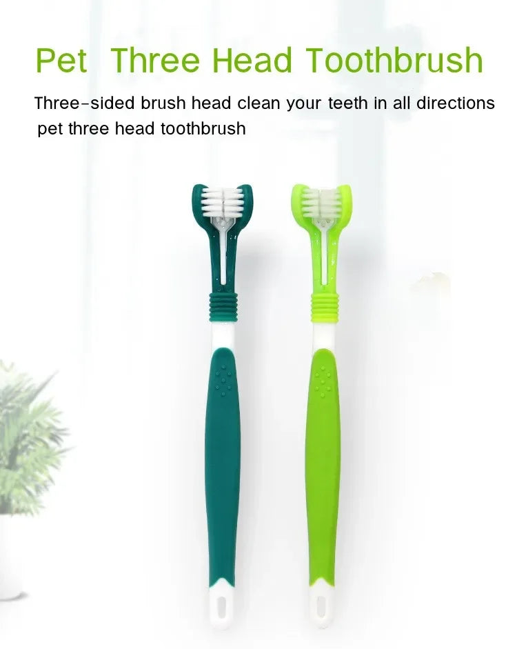 3-Sided Dog Toothbrush