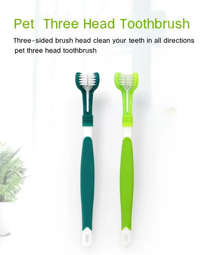 3-Sided Dog Toothbrush