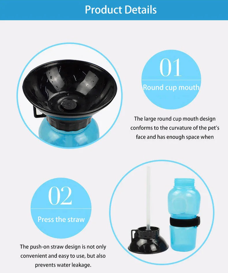Portable Pet Dog Water Bottle