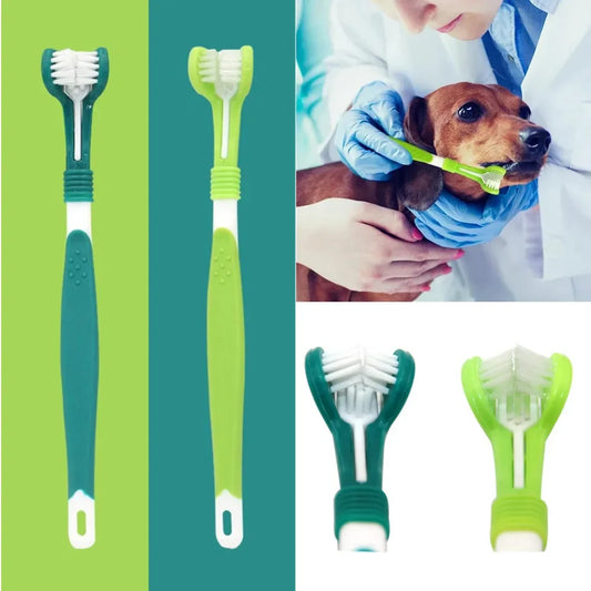 3-Sided Dog Toothbrush