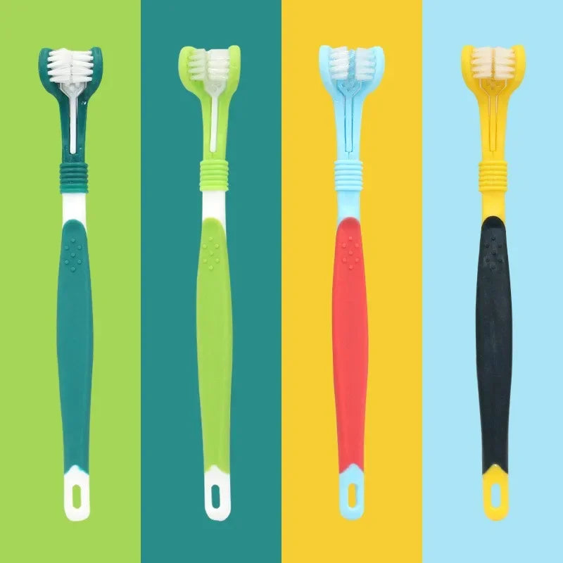 3-Sided Dog Toothbrush
