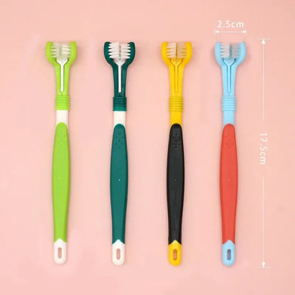 3-Sided Dog Toothbrush