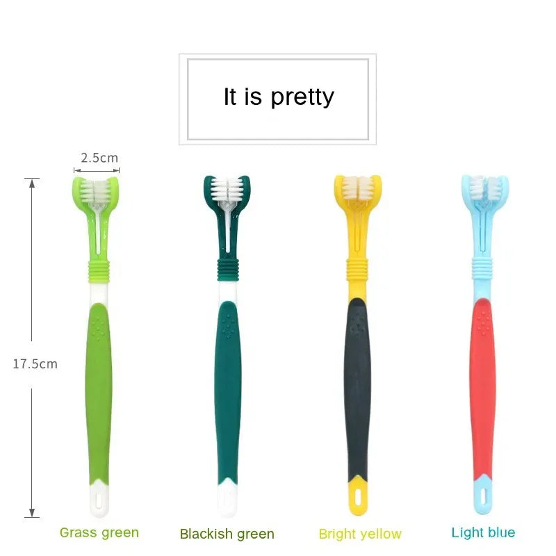 3-Sided Dog Toothbrush