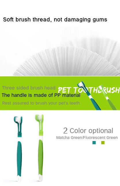 3-Sided Dog Toothbrush