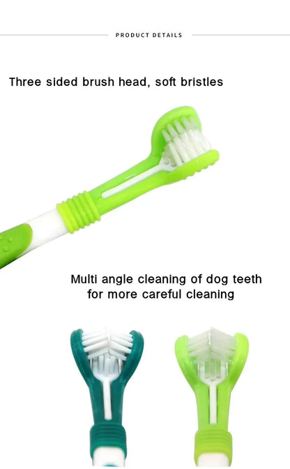 3-Sided Dog Toothbrush